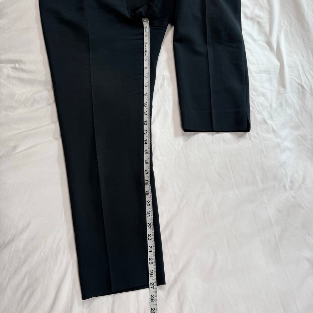 Neiman Marcus Navy Blue Trousers Womens 12 - Picture 12 of 13